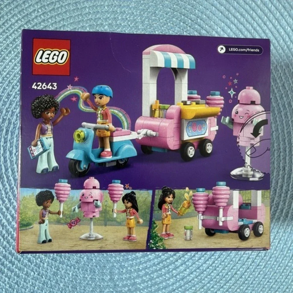 Lego Friends Cotton Candy Stand & Scooter 110 pcs.    712‎